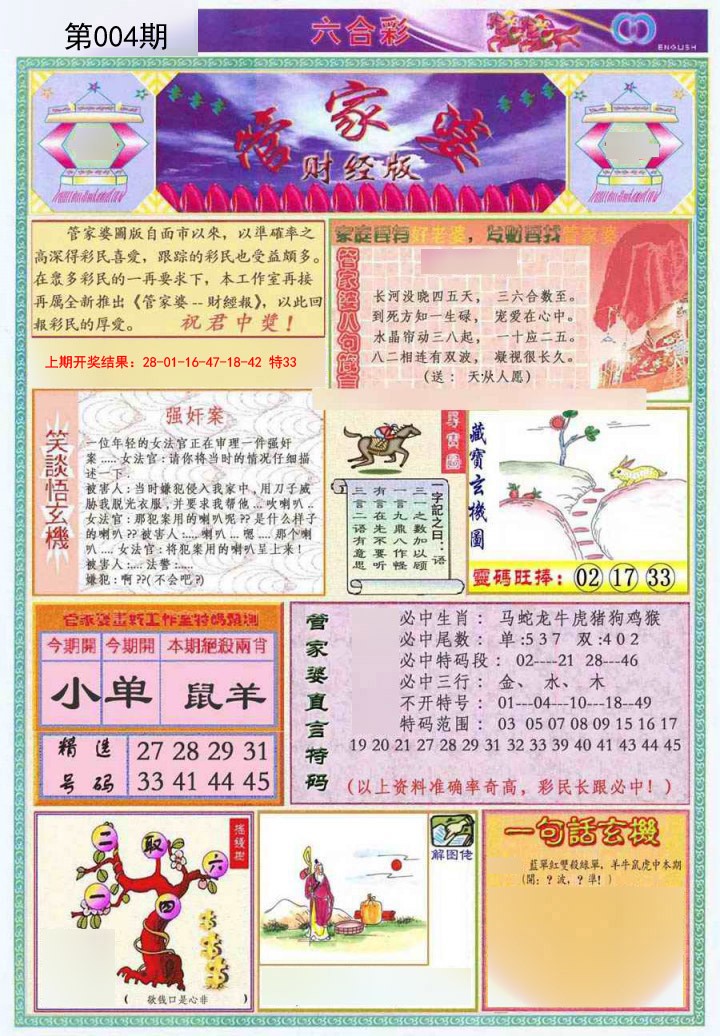 2025004期管家婆财经版