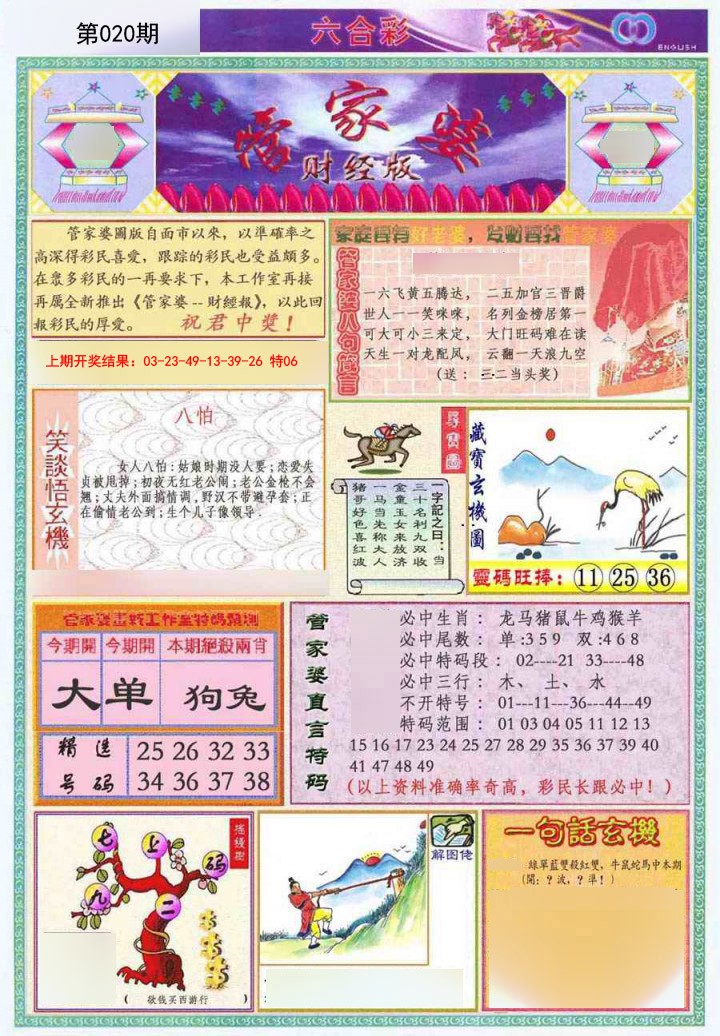 2025020期管家婆财经版