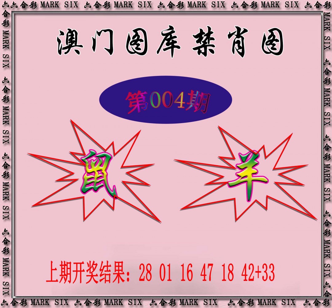 2025004期统一禁肖图