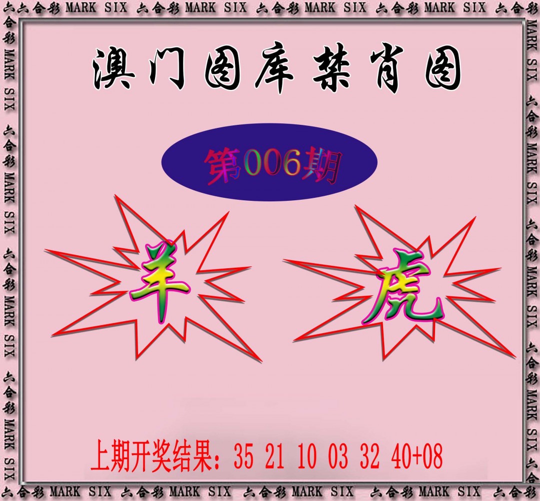 2025006期统一禁肖图