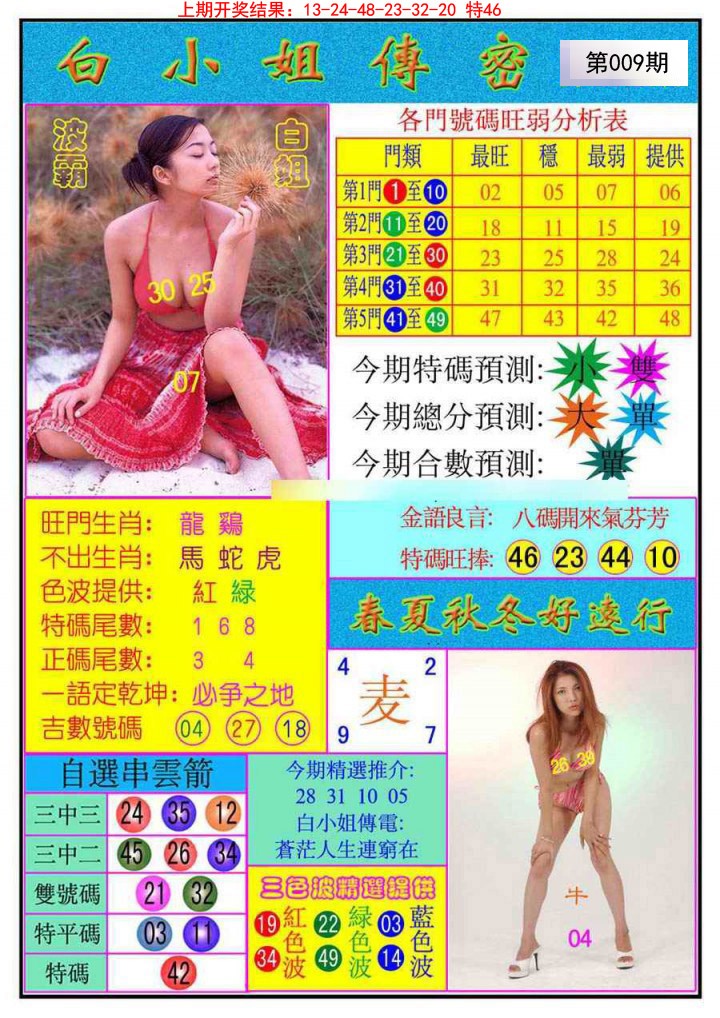 2025009期白小姐传密