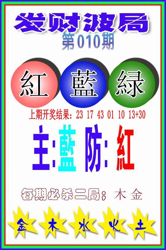 2025010期发财波局