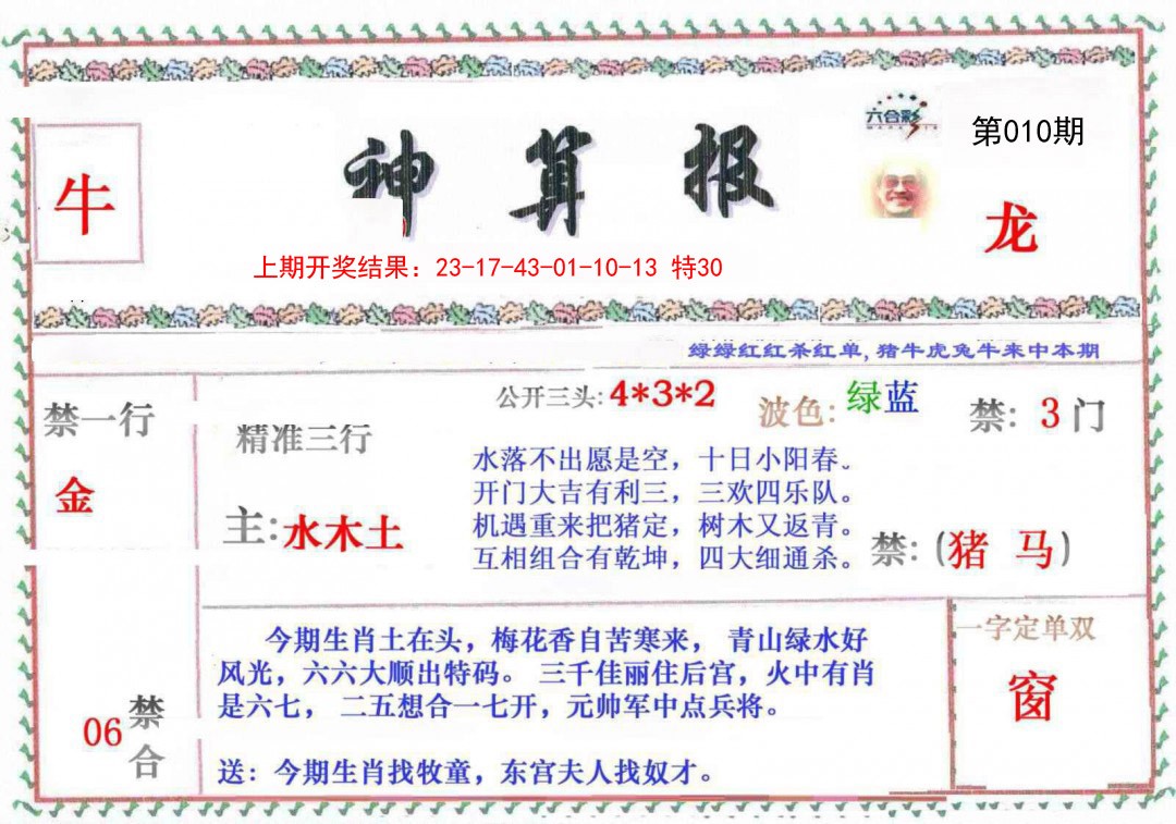 2025010期神算报