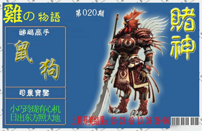 2025020期赌神鸡报
