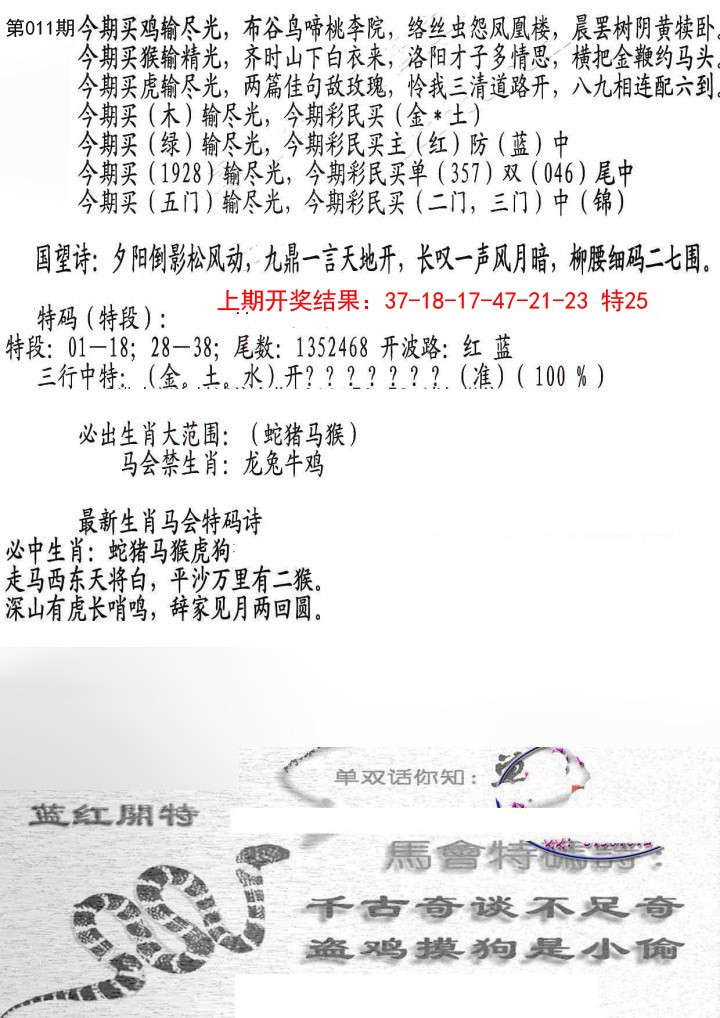 2025011期蛇报B