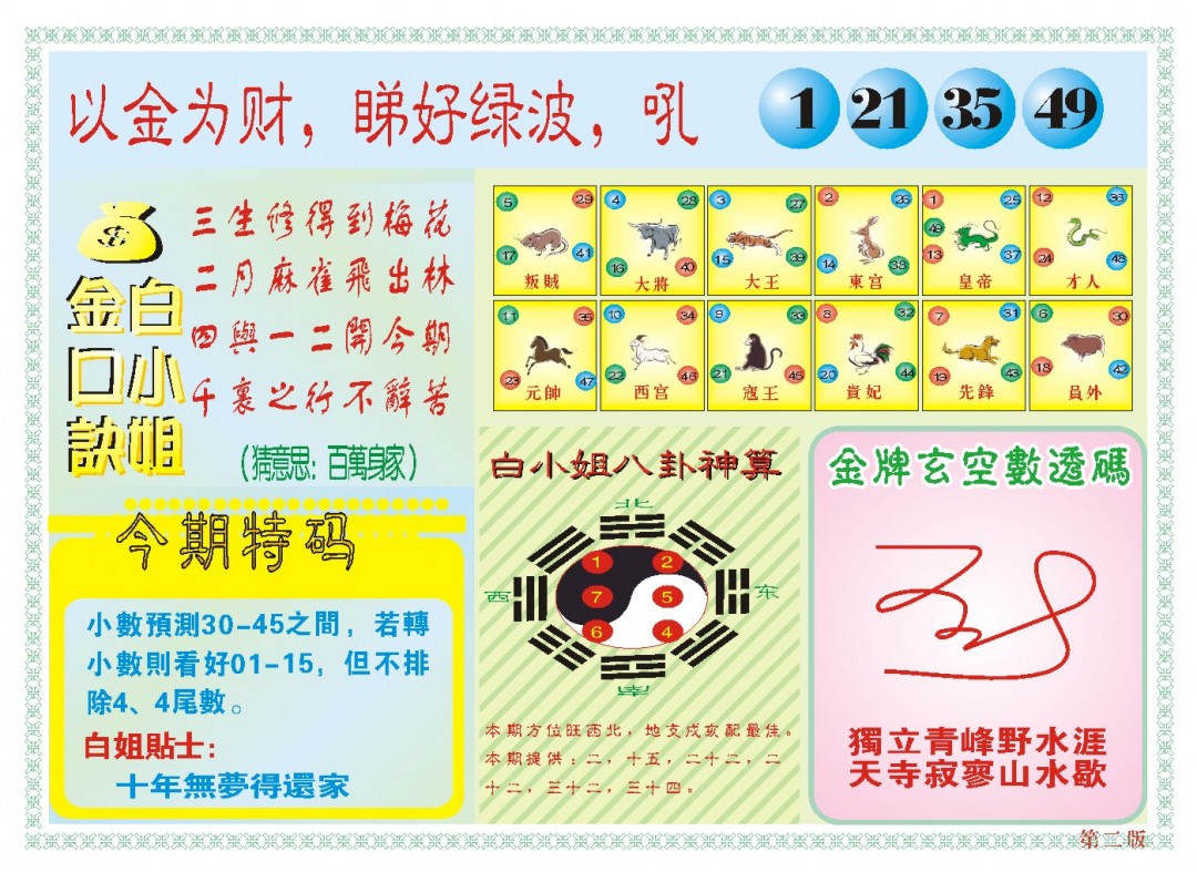 2025003期白小姐内幕B