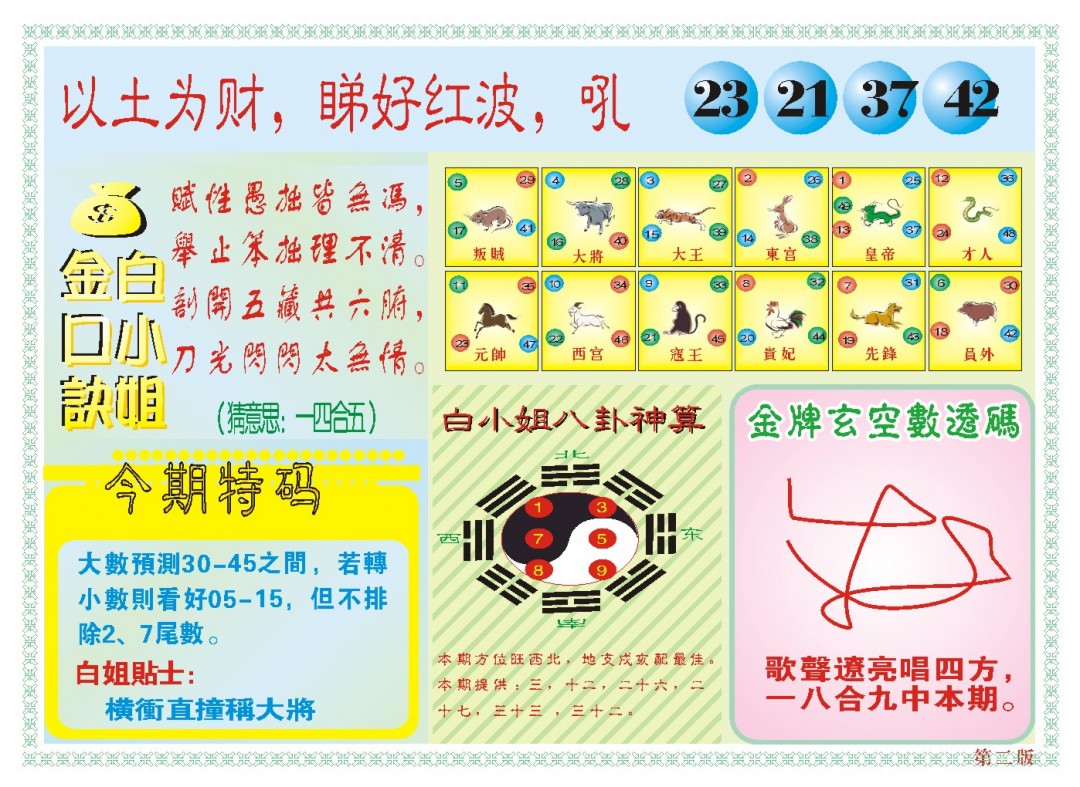 2025009期白小姐内幕B