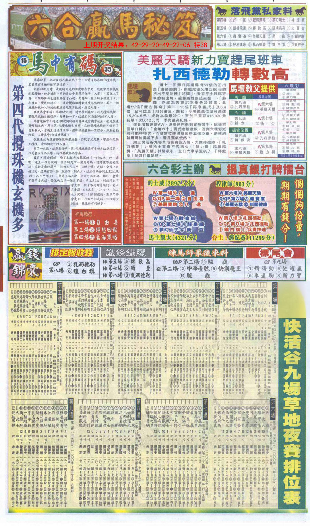 2025018期新报跑狗B