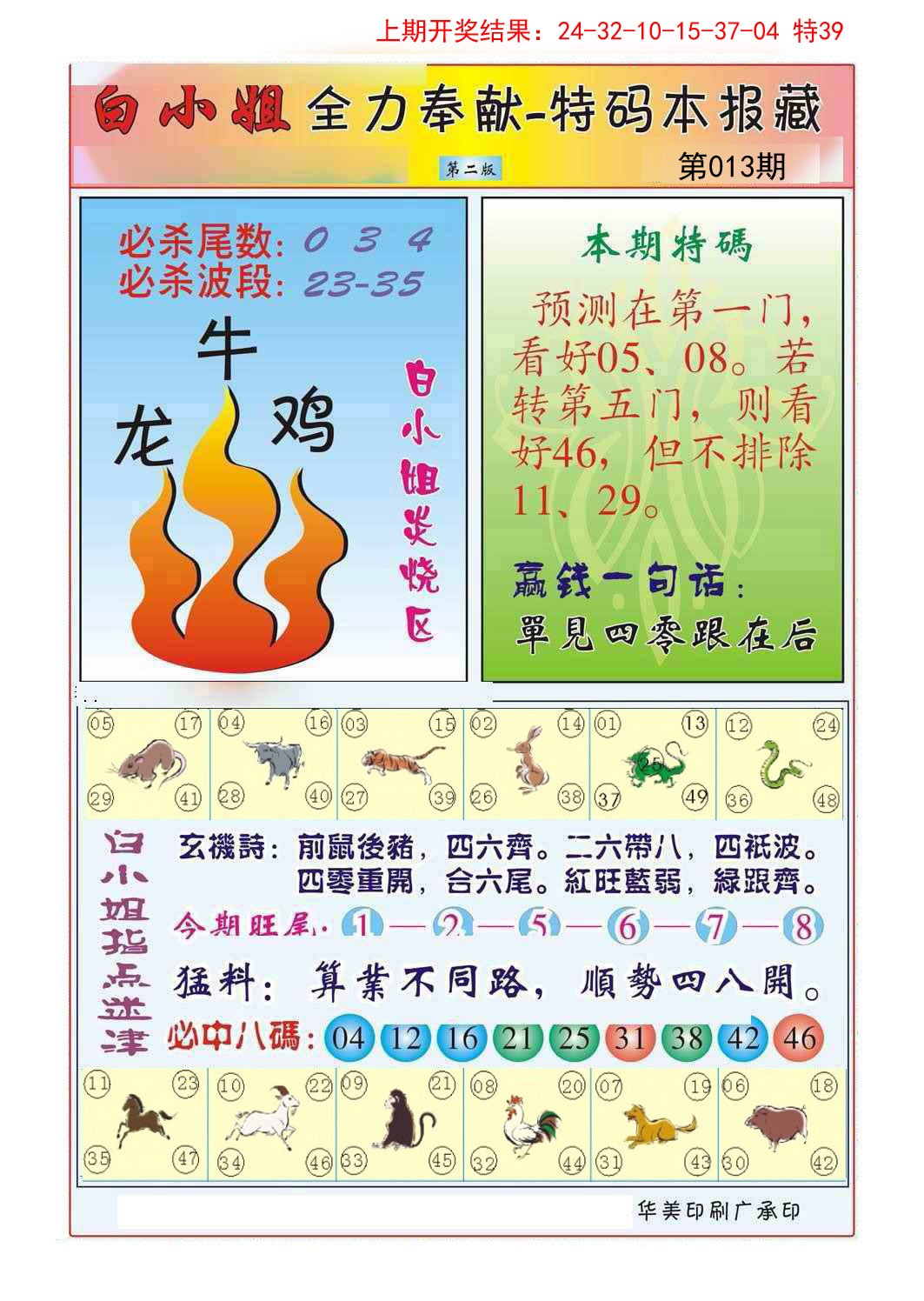 2025013期白小姐救世民B