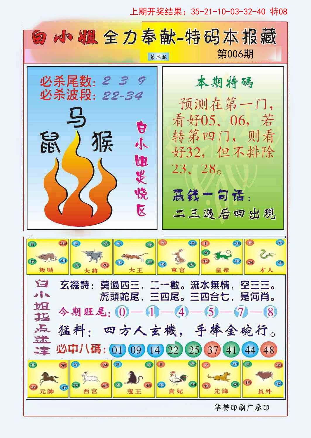 2025006期白小姐救世民B