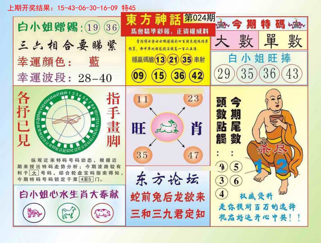 2025024期东方神话