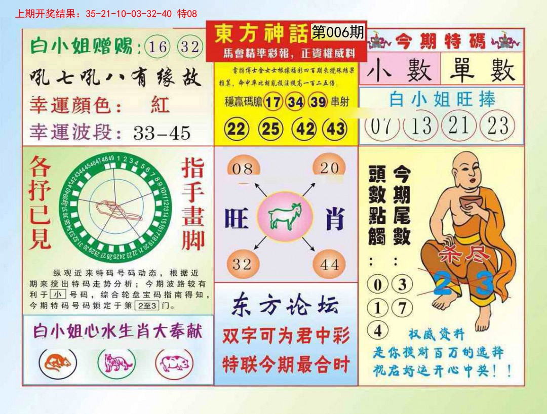 2025006期东方神话
