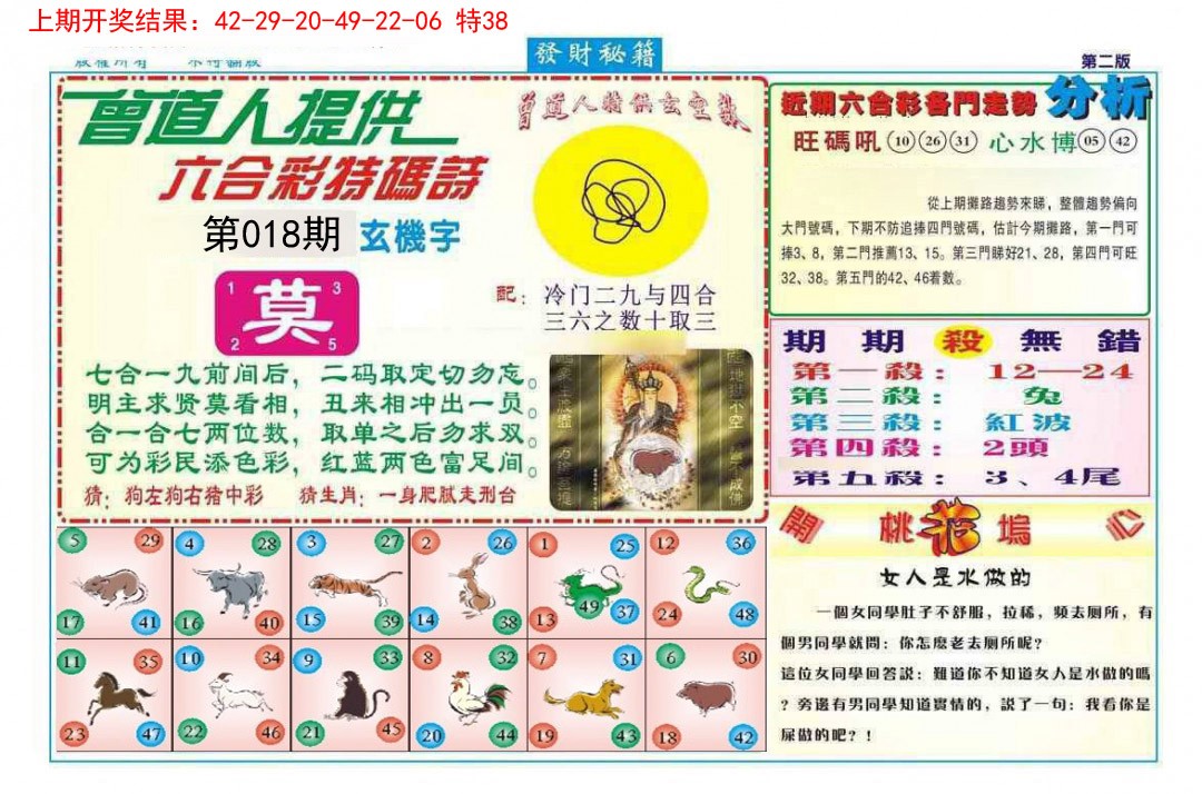 2025018期发财秘籍B