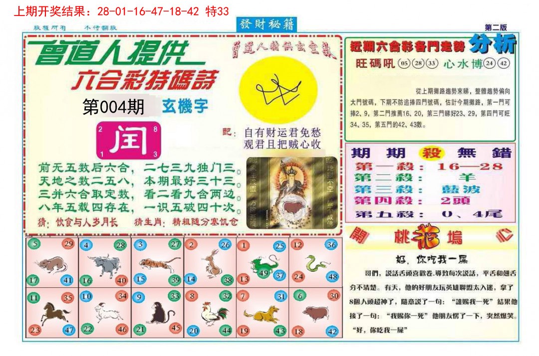 2025004期发财秘籍B