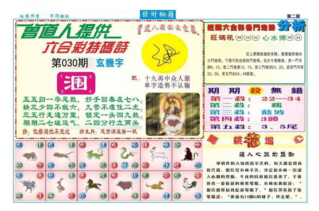 2025030期发财秘籍B
