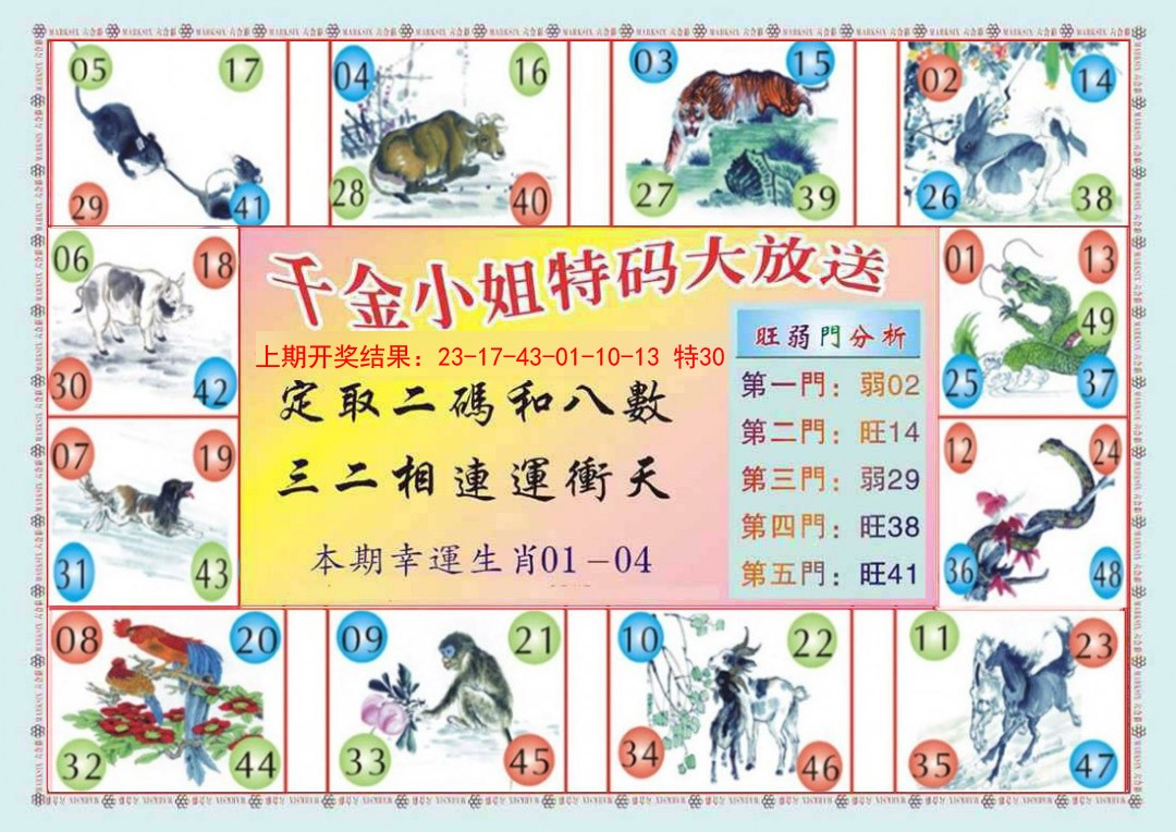 2025010期(新版)千金小姐B