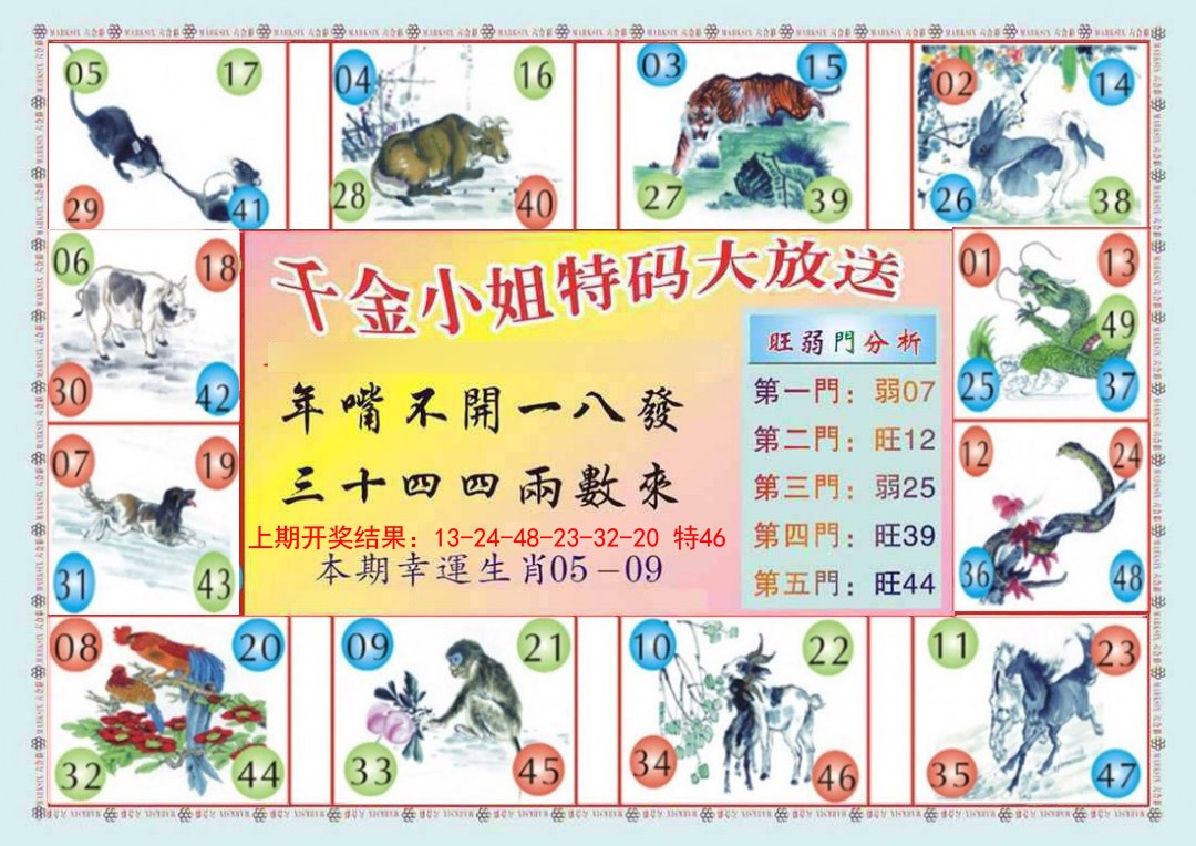 2025009期(新版)千金小姐B