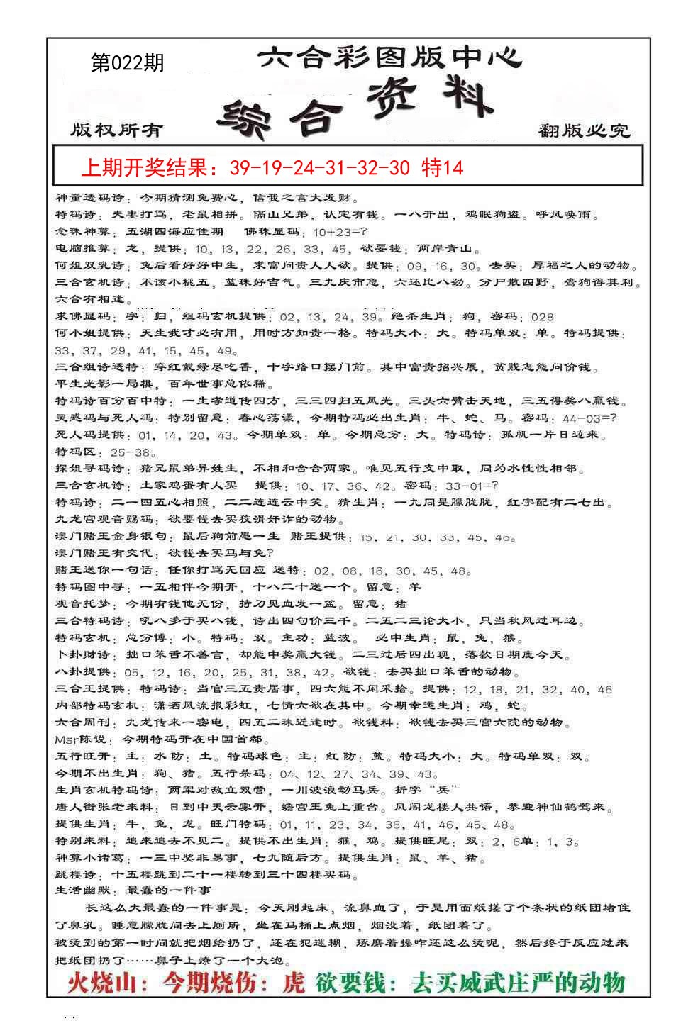 2025022期内部综合资料