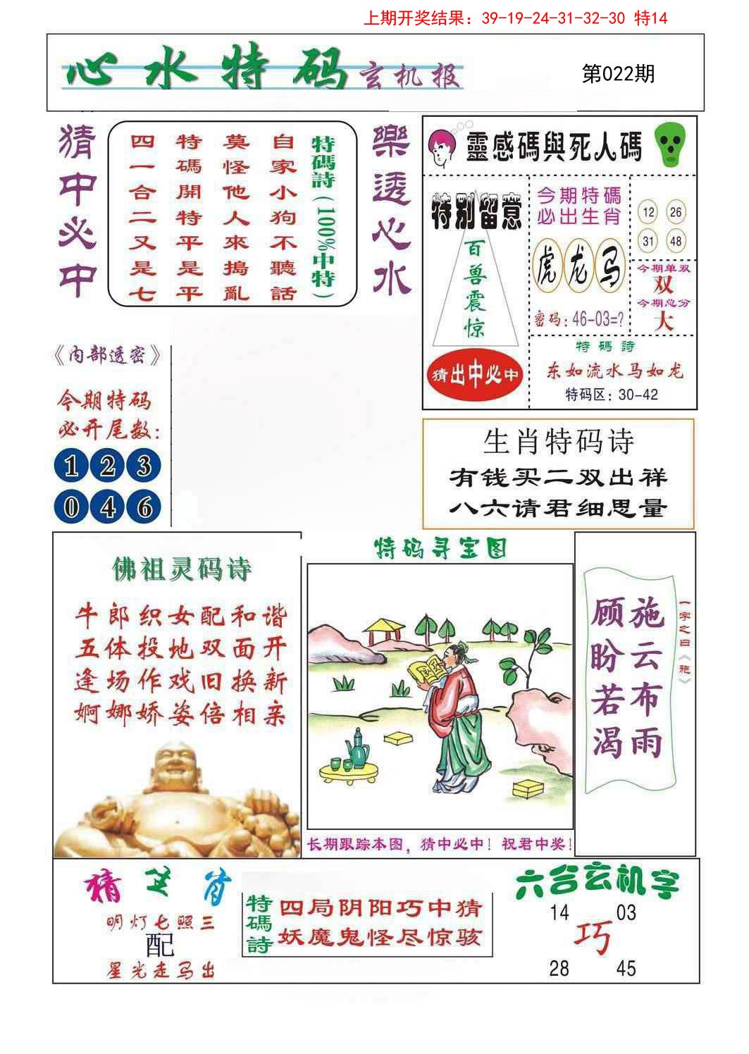 2025022期心水特码
