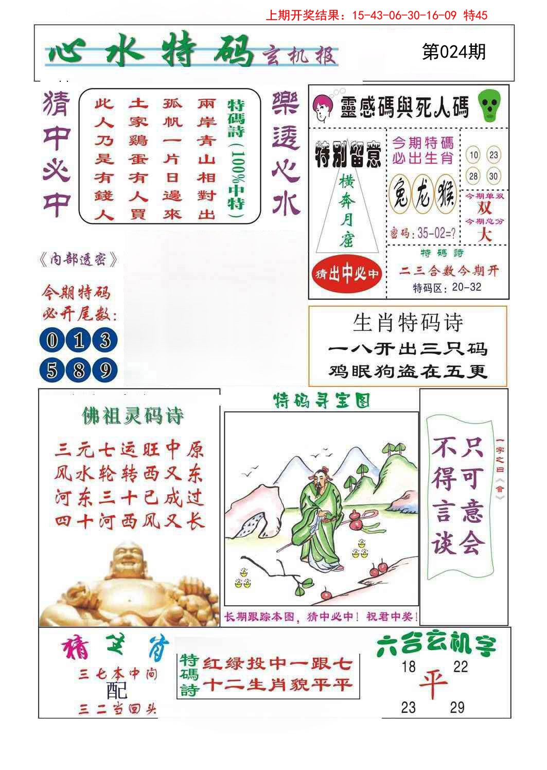 2025024期心水特码