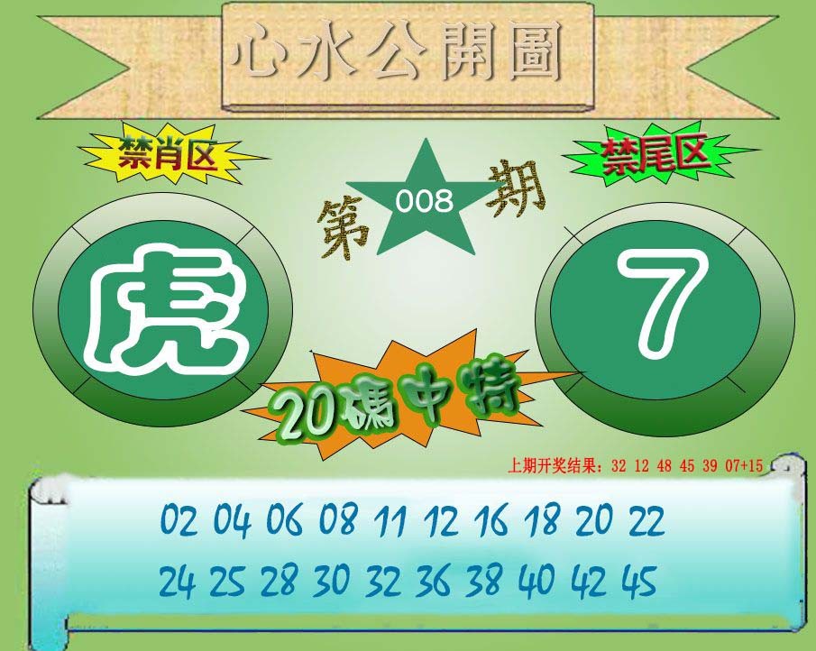 2025008期心水公开图