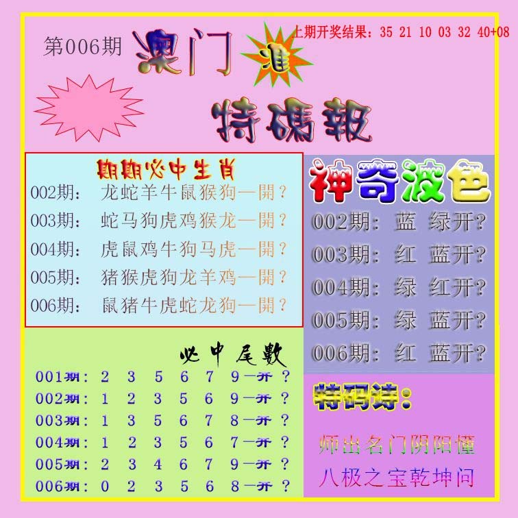 2025006期生财有道特码报