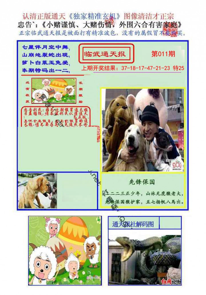 2025011期临武通天报