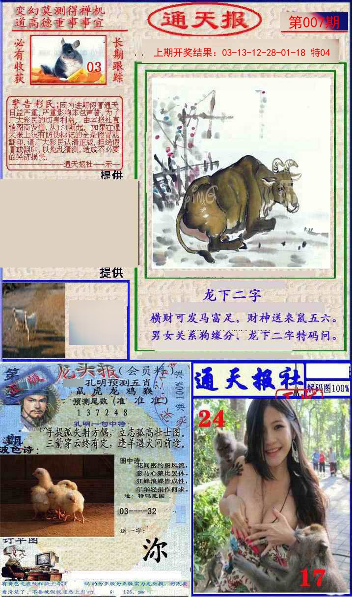 2025007期实力通天报