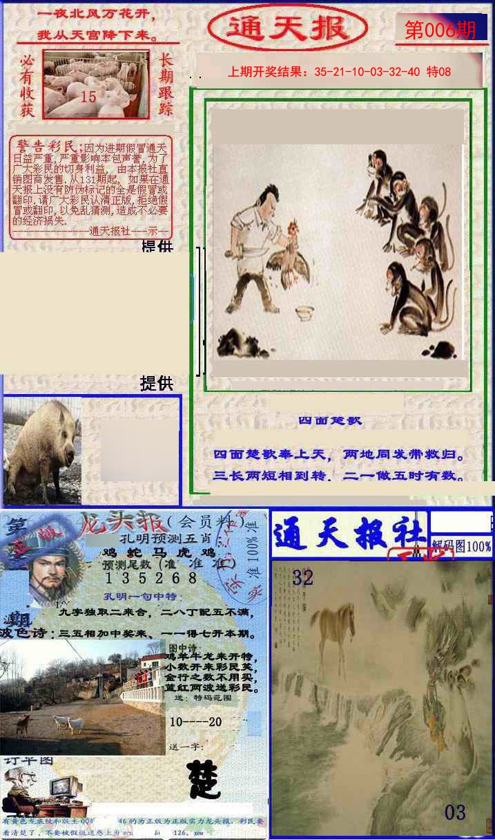 2025006期实力通天报