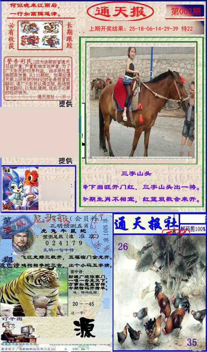 2025002期实力通天报