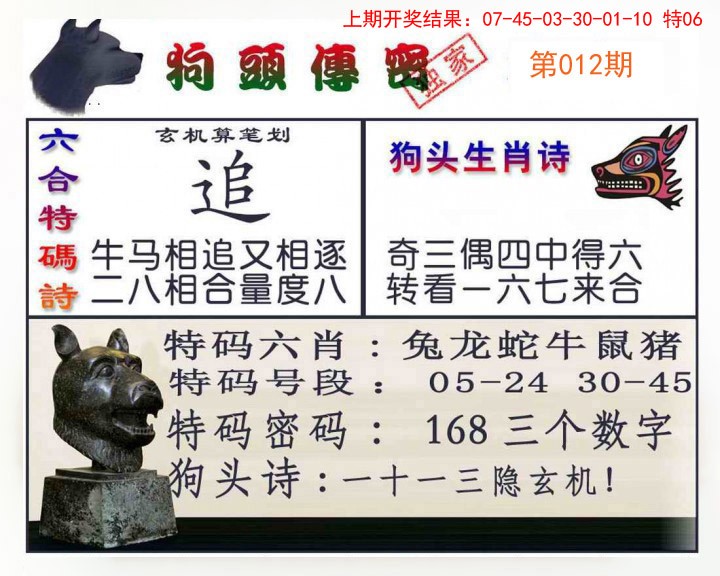 2025012期狗头传密