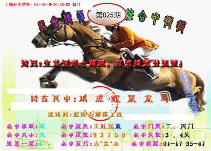 2025025期马会传真-综合报