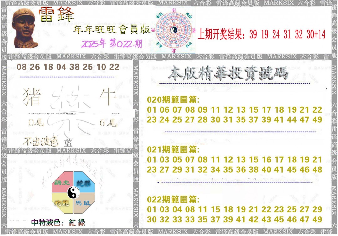 2025022期雷锋鼠年旺旺版
