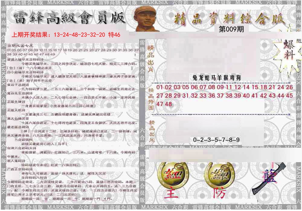2025009期雷锋资料综合版