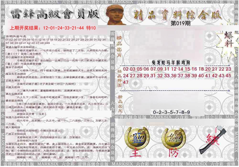 2025019期雷锋资料综合版