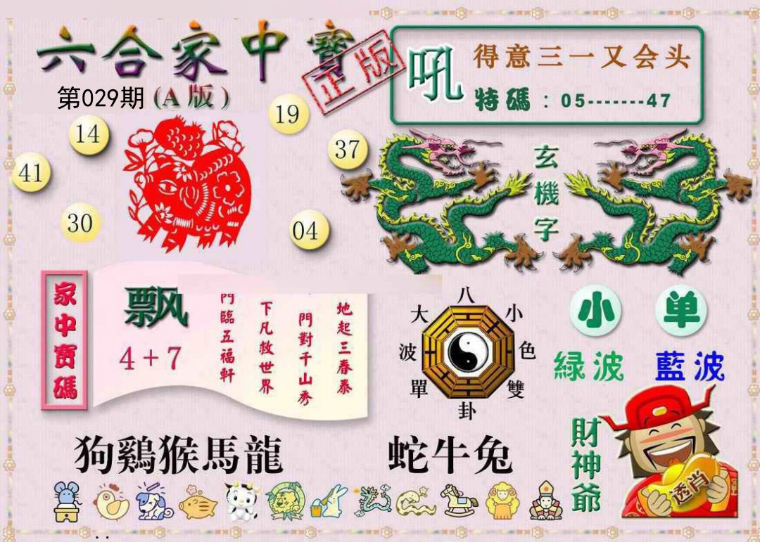 2025029期六合家中宝A