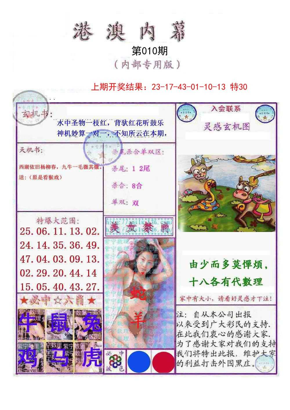 2025010期港澳内幕报