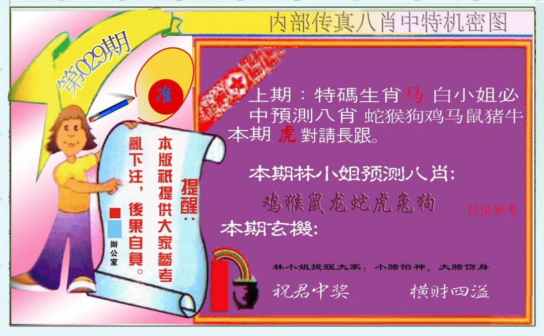 2025029期八肖中特图