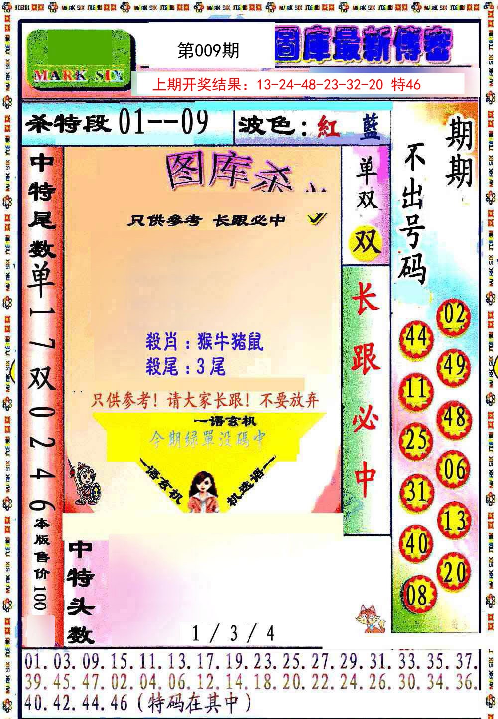 2025009期最新传密绝杀6肖