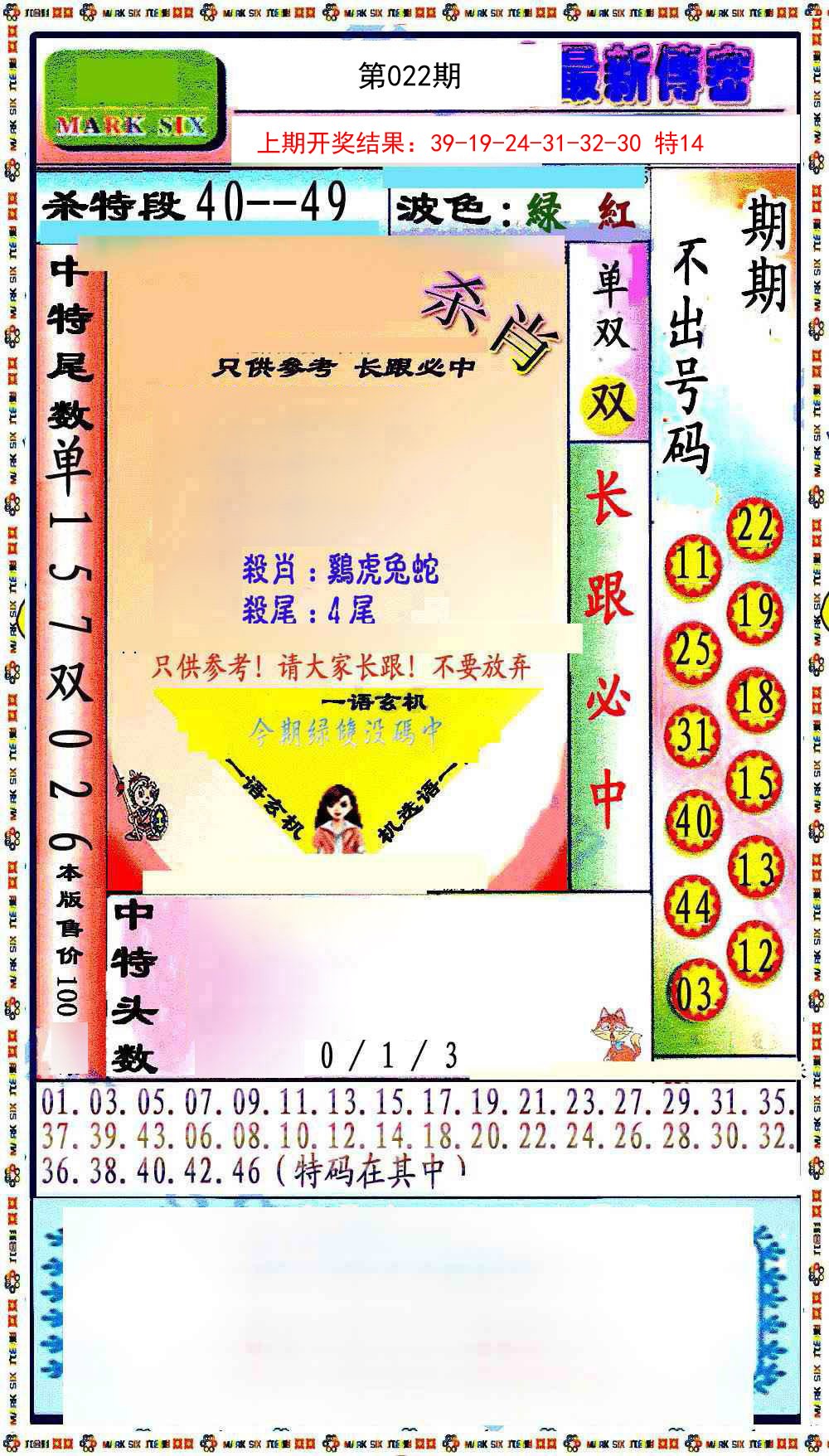2025022期最新传密绝杀6肖