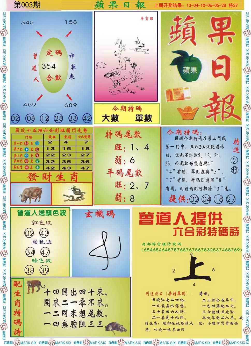 2025003期青苹果日报