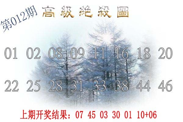 2025012期高级内部绝杀