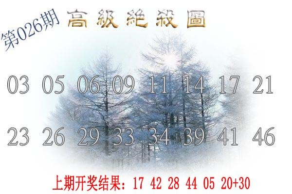 2025026期高级内部绝杀