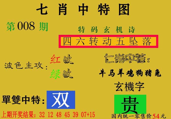 2025008期七肖中特
