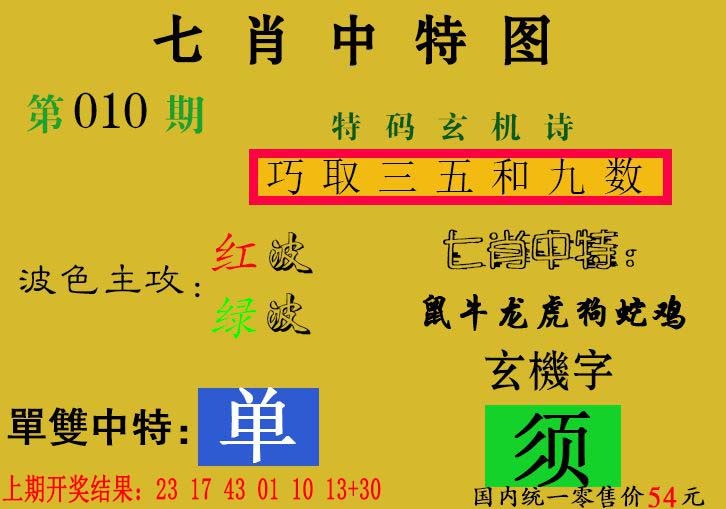2025010期七肖中特