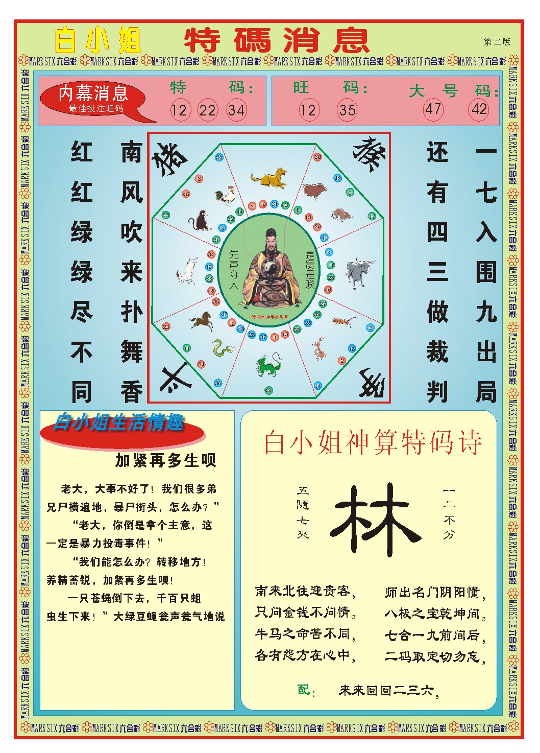 2025025期白小姐特码消息B