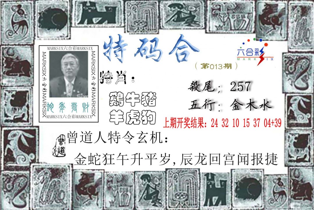 2025013期特准特码令