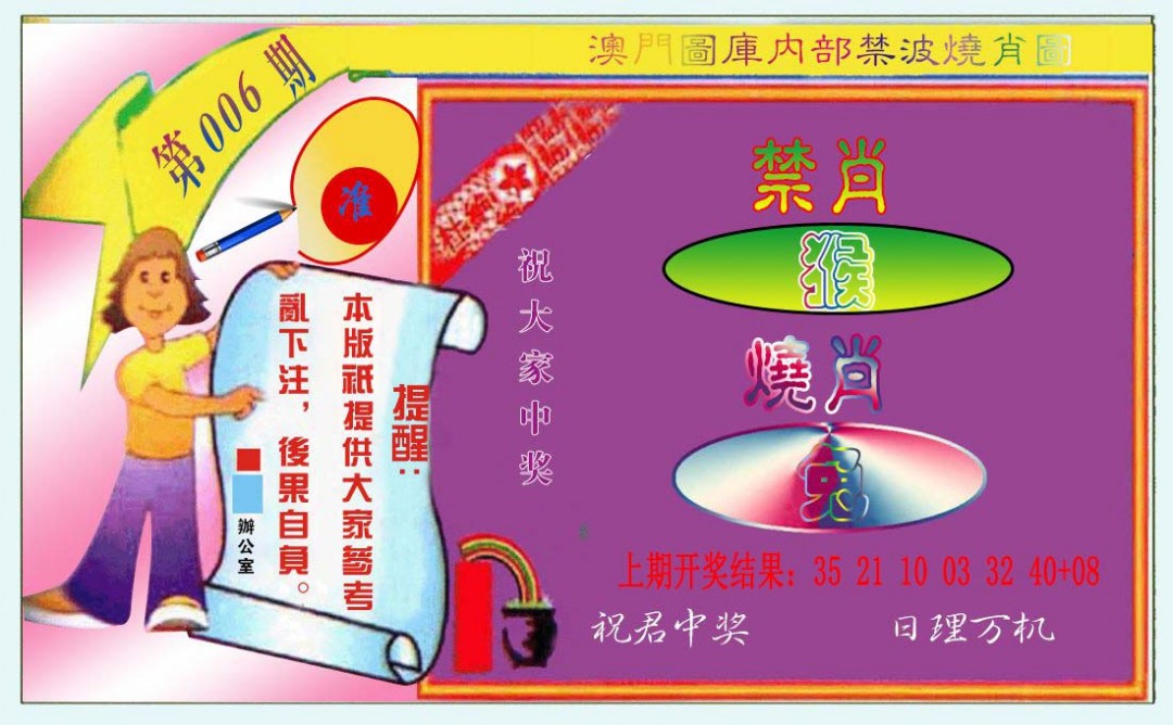 2025006期禁波烧肖图