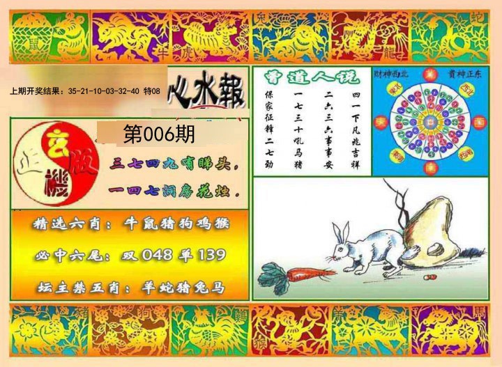 2025006期九龙心水报