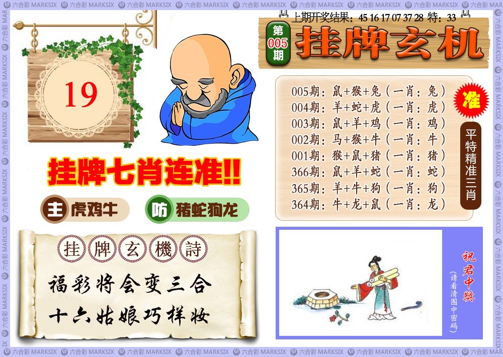 2025005期挂牌玄机